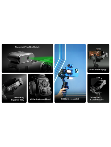 Zhiyun Smooth 5S AI (Standard) 3-Axis Smartphone Gimbal